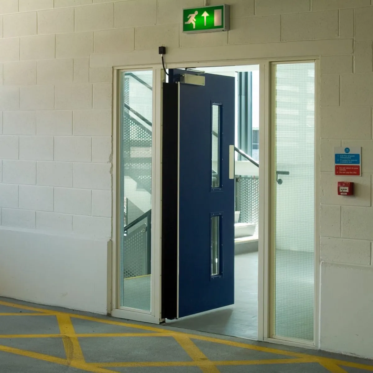 Fire door signage